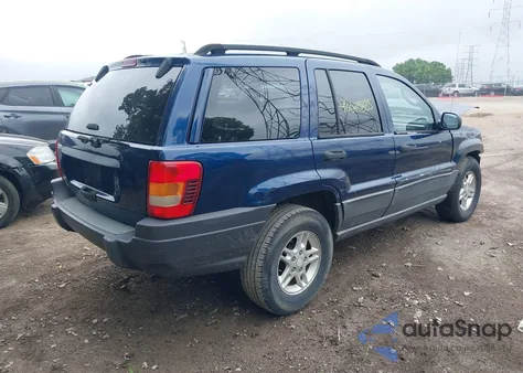 2002 Jeep Grand Cherokee Laredo z USA, uszkodzony, nr VIN 1J4GW48S92C107151
